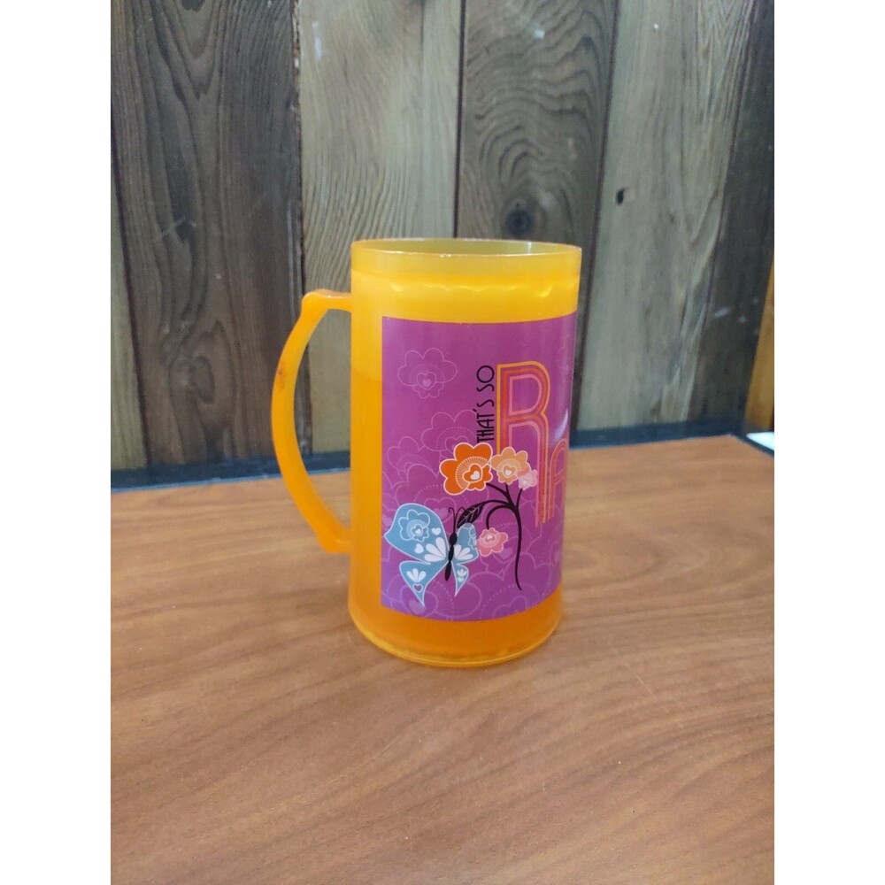 Vintage ZAK Frosty Freeze Cup Mugs 16 oz Rare That's So Raven